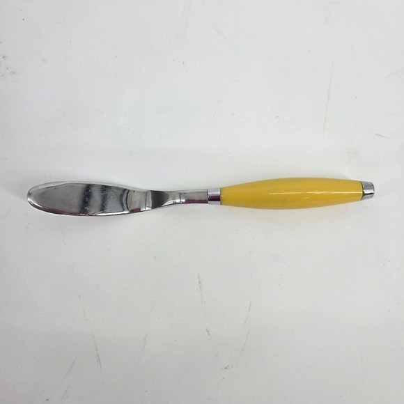 FIESTA Sunflower Butter Spreader Cheese knife 6-3/4" DANCING LADY logo - Picture 2 of 3